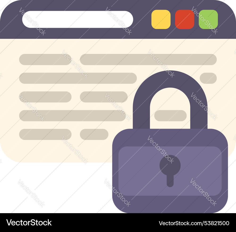 Padlock Sicherung Website Informationen auf dem Computer Padlock Sicherung Website Informationen auf dem Computer vektorbild