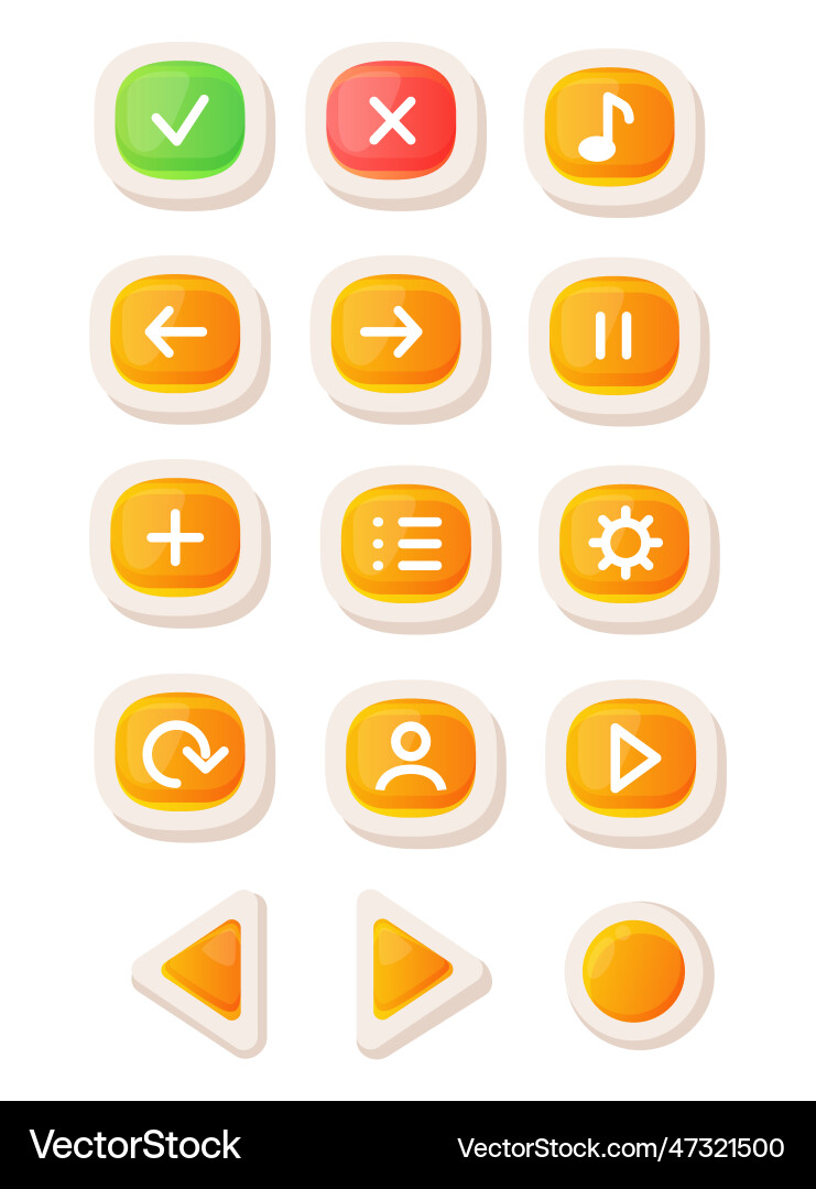 Spiel ui Knopf mobile Anwendung oder Spiel ui Knopf mobile Anwendung oder vektorbild
