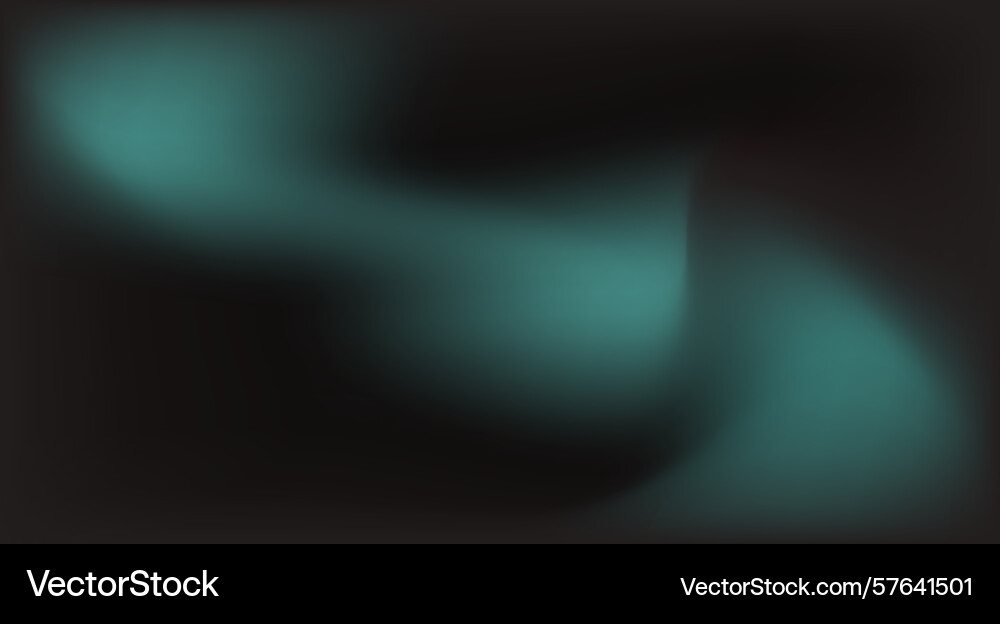 Abstract blurred cyan color background design Vector Image