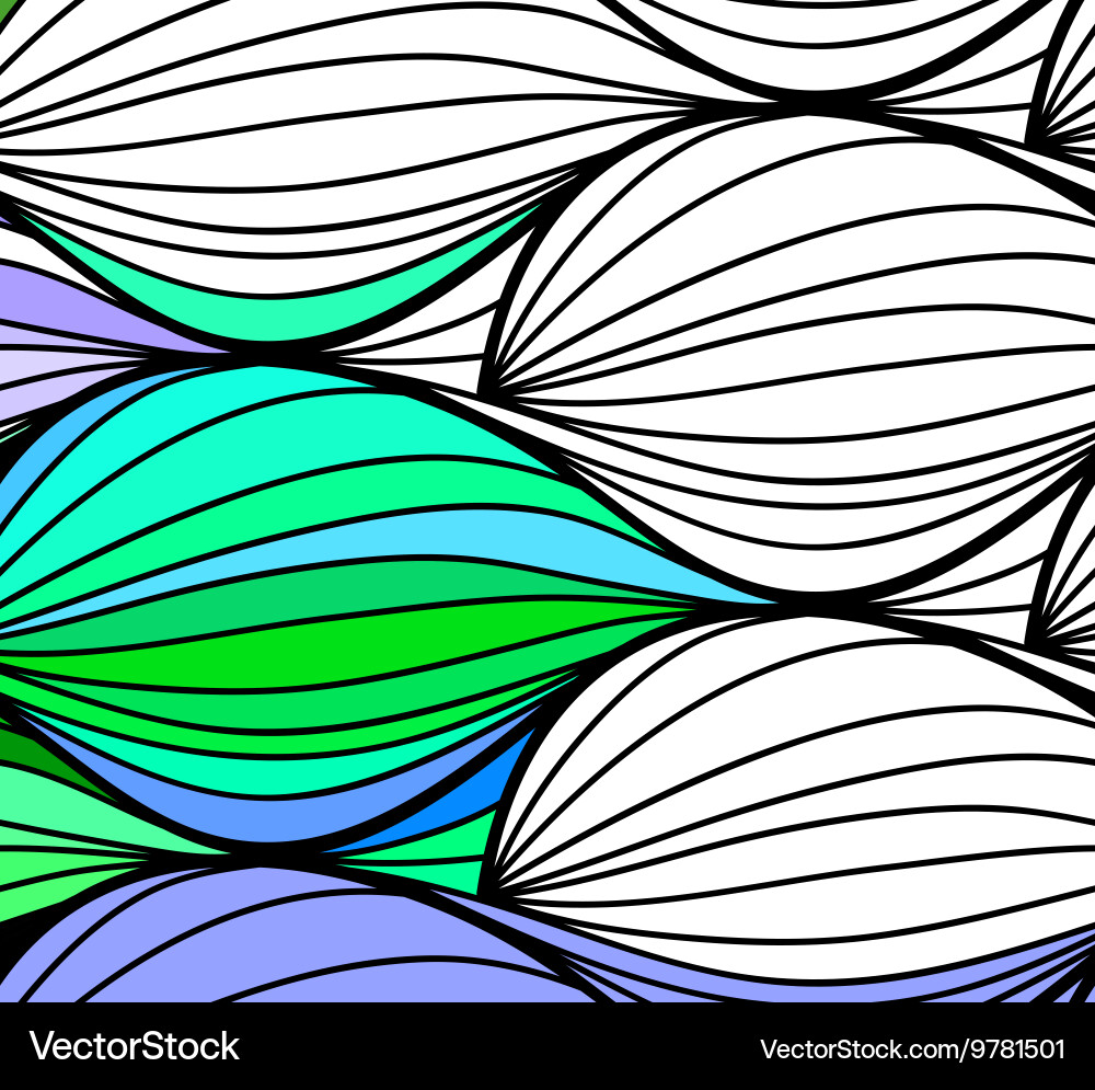 Abstract Fantasy Pattern vector image