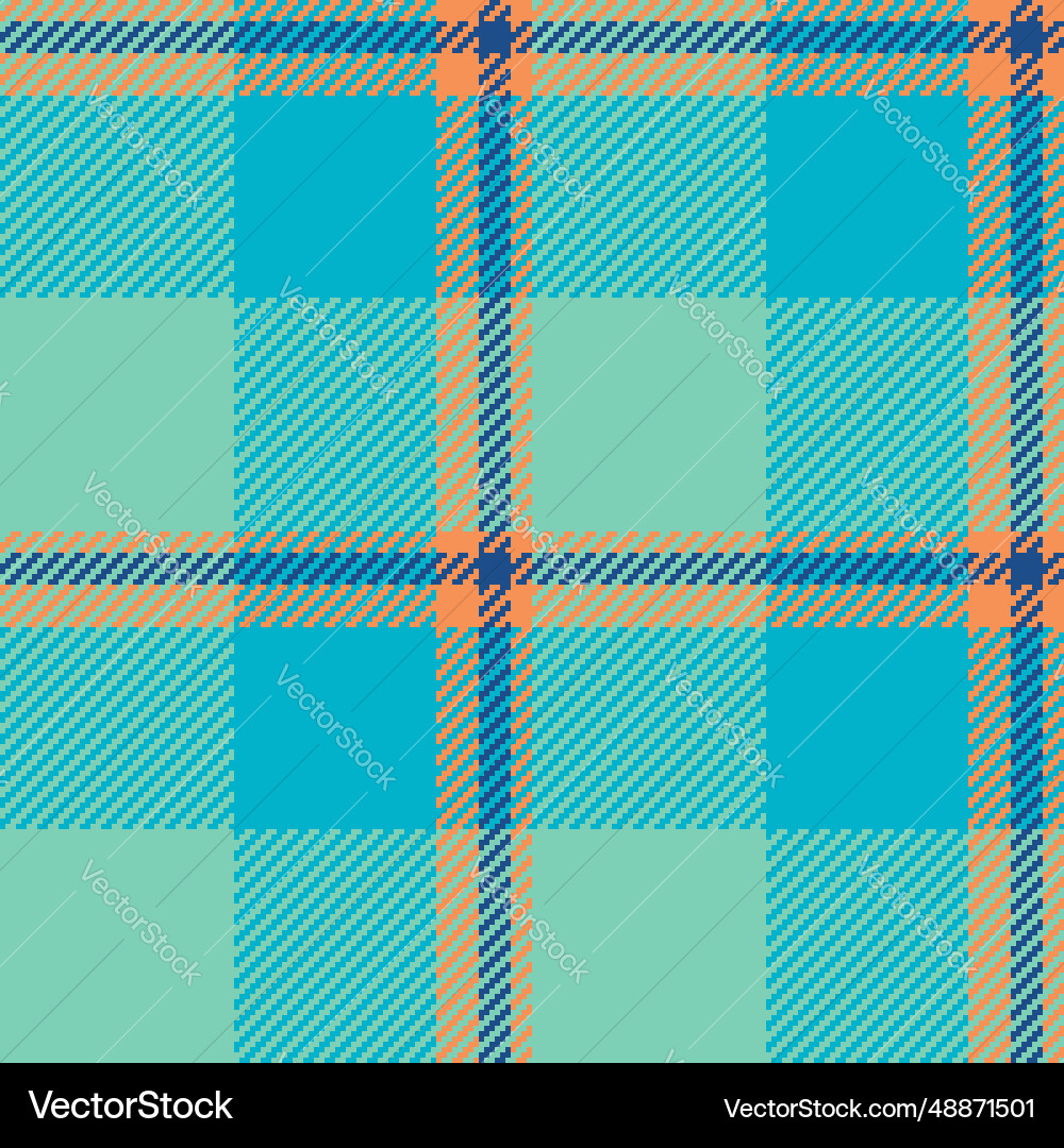 Check background of fabric pattern textile Vector Image