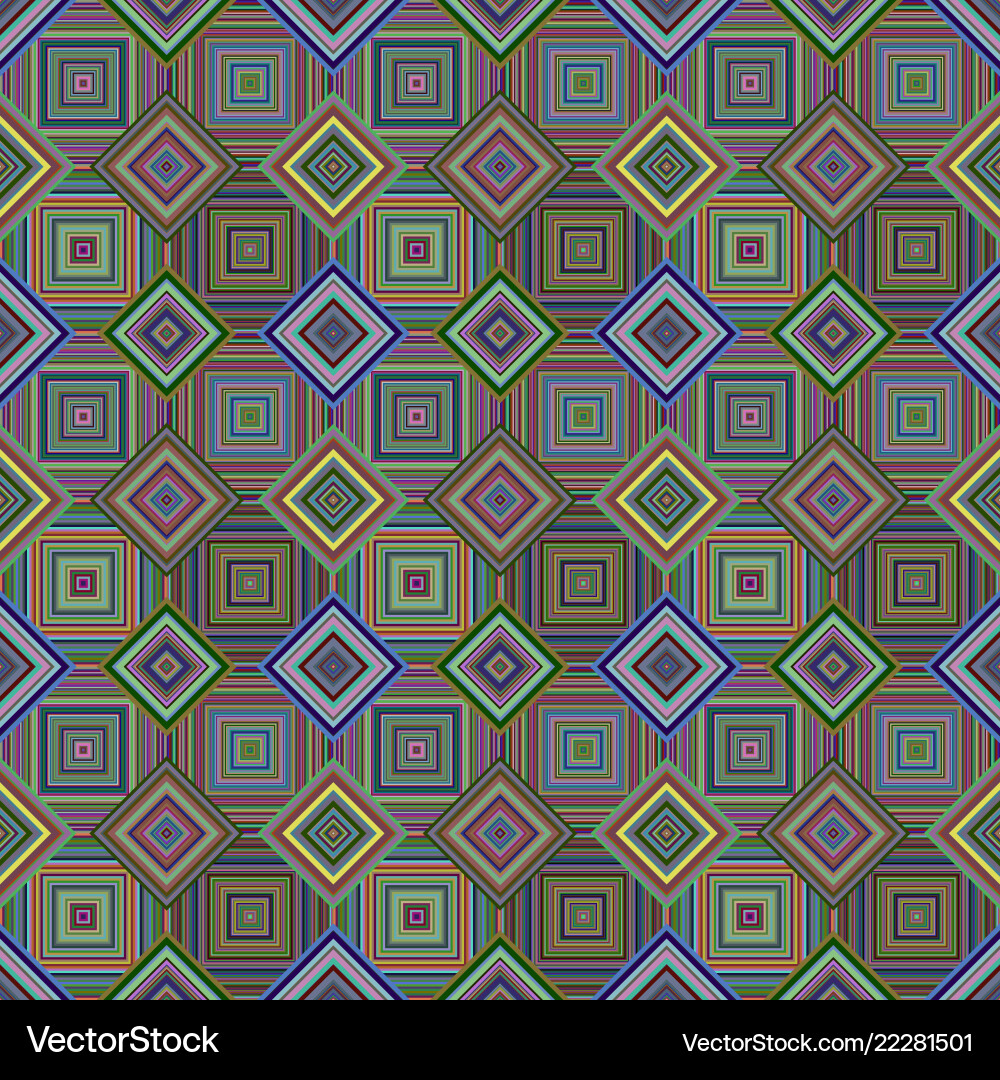 Colorful seamless diagonal square pattern - tiled Colorful seamless diagonal square pattern - tiled vector image