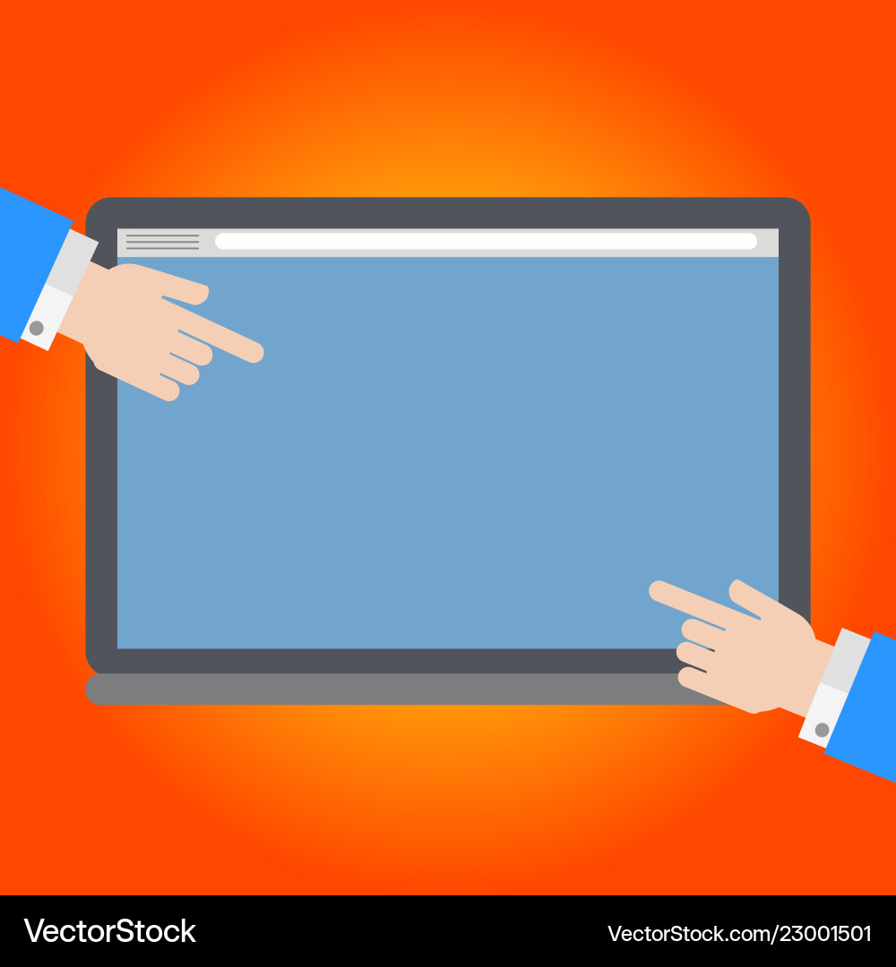 Design business concept empty copy space modern vector image