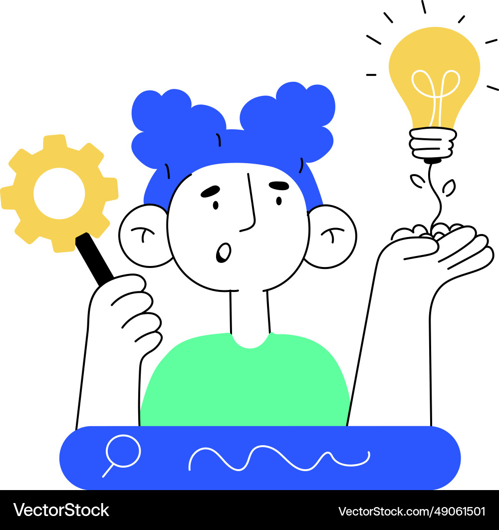 Optimization solution Vector Image