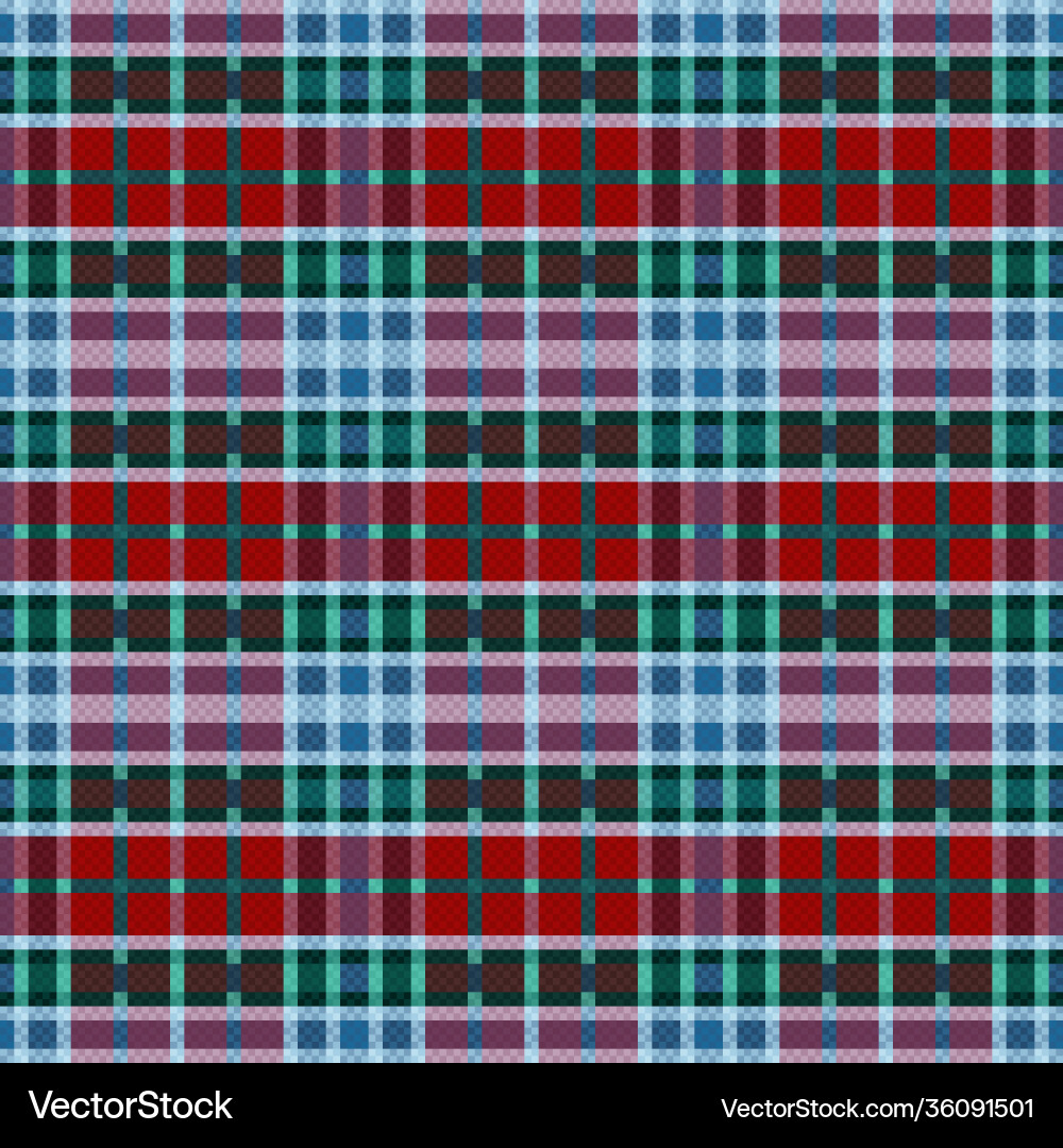 Rectangular seamless pattern in multicolor hues Rectangular seamless pattern in multicolor hues vector image