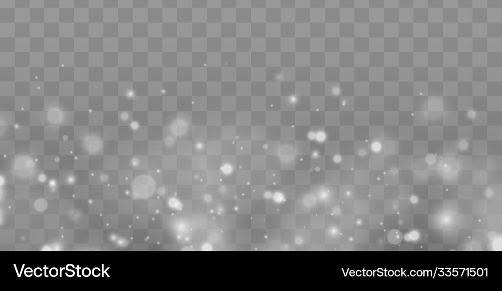 Sparkle bokeh effect vector image