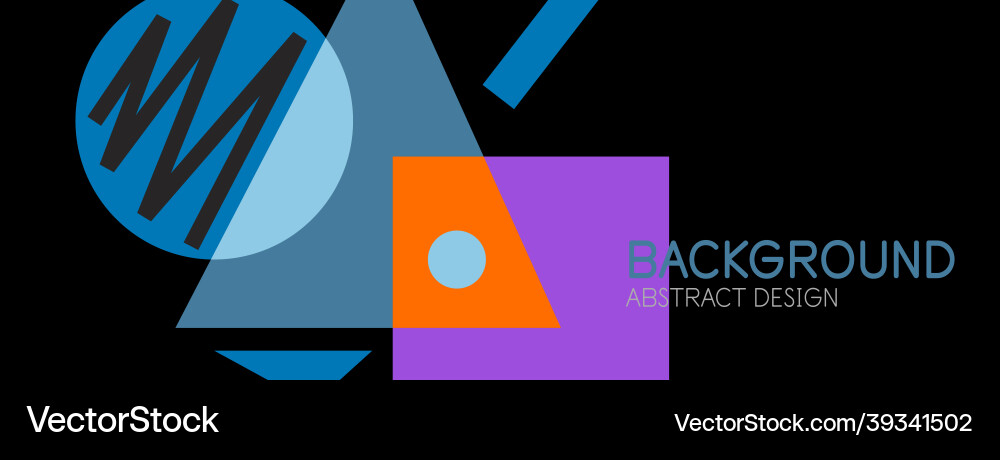Abstract background with blocks lines geometric Abstract background with blocks lines geometric Vector Image