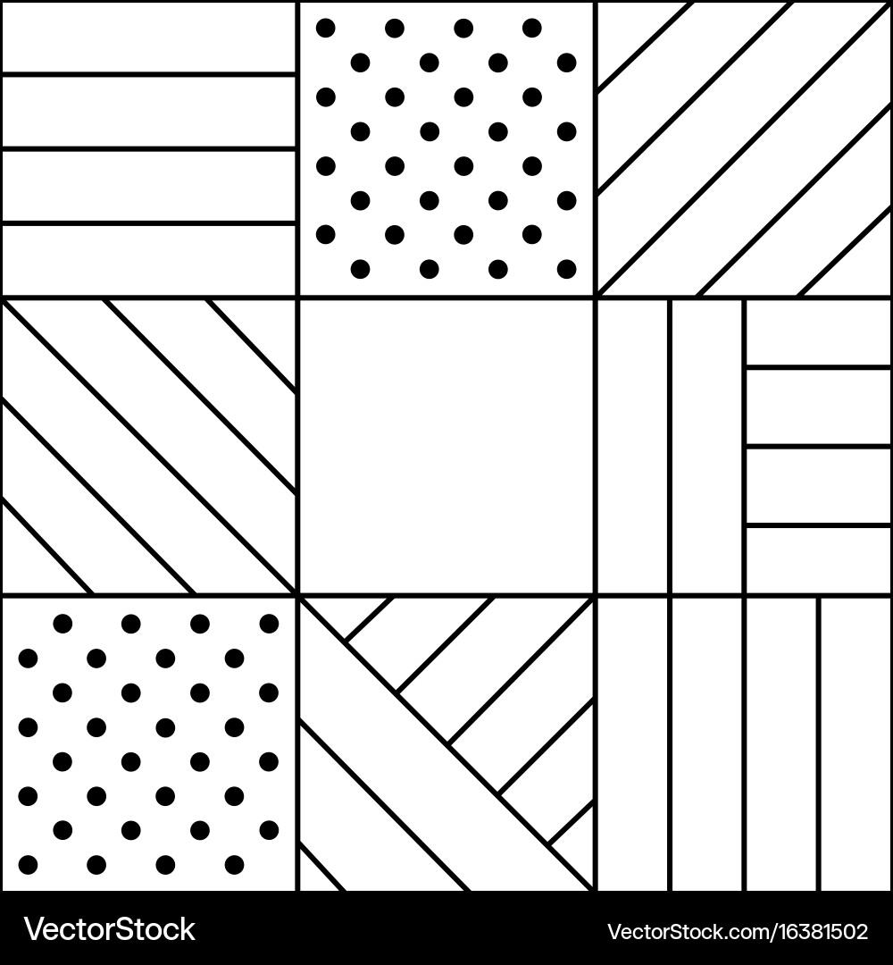 Abstract seamless pattern vector image