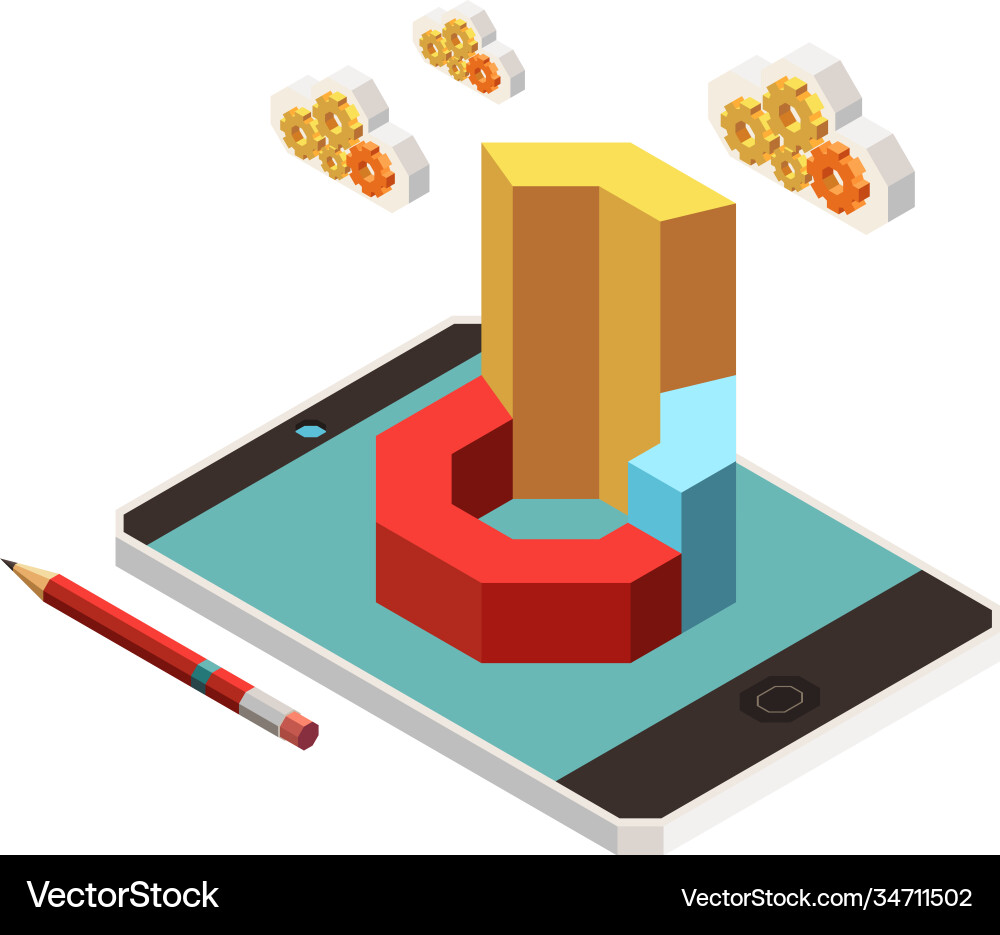 Building web seo composition vector image
