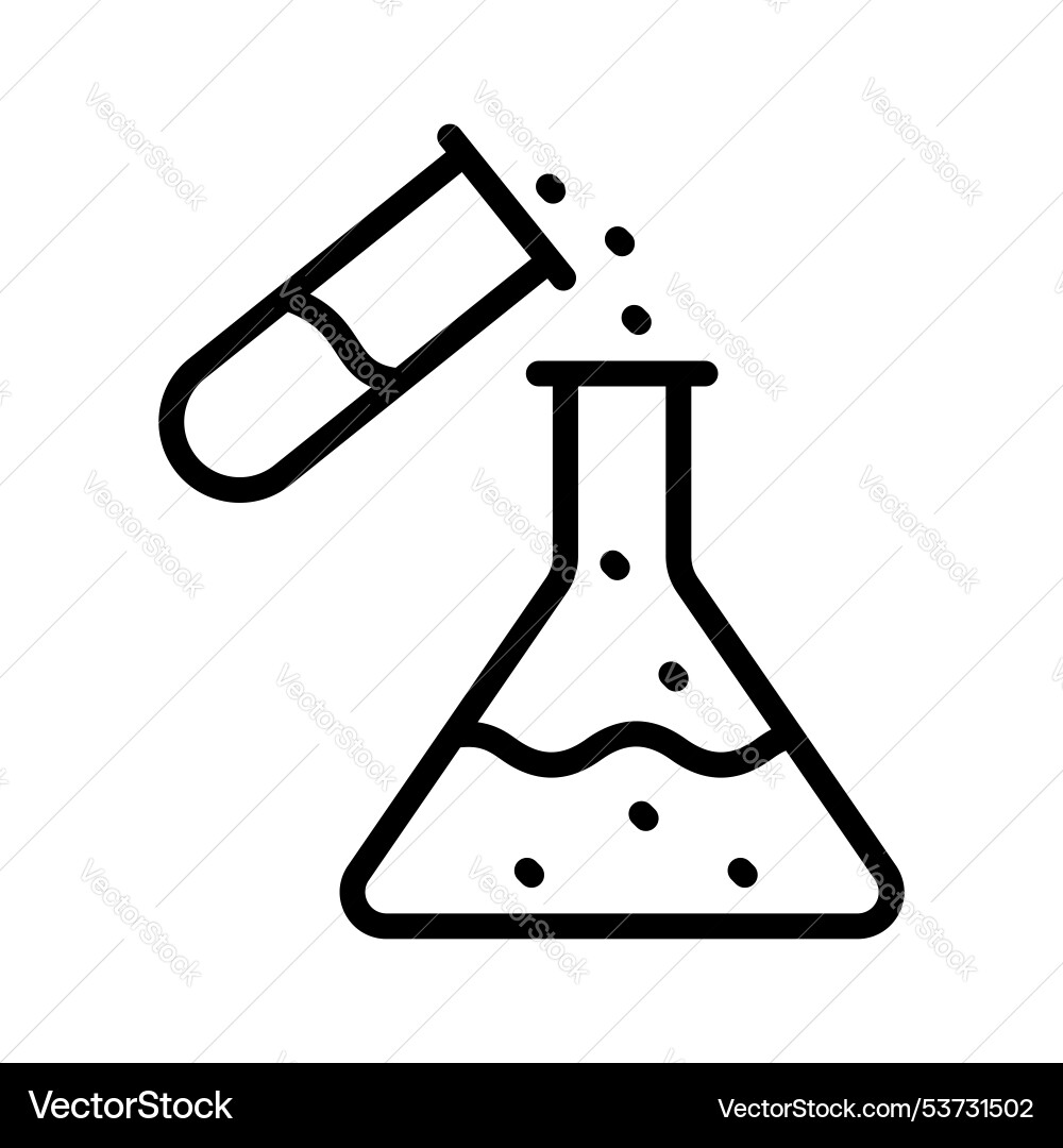 Experiment vector image