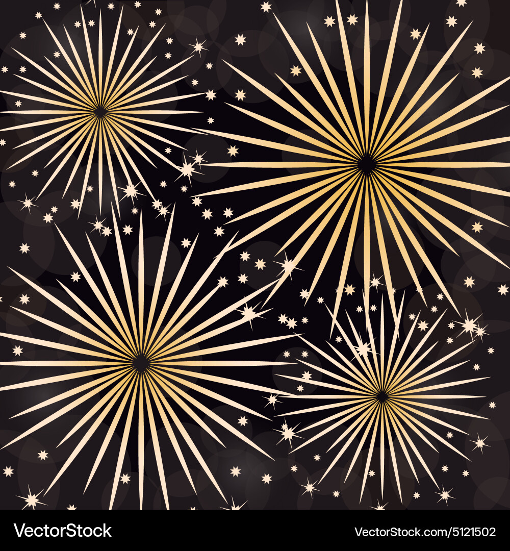 Firework design Vector Image