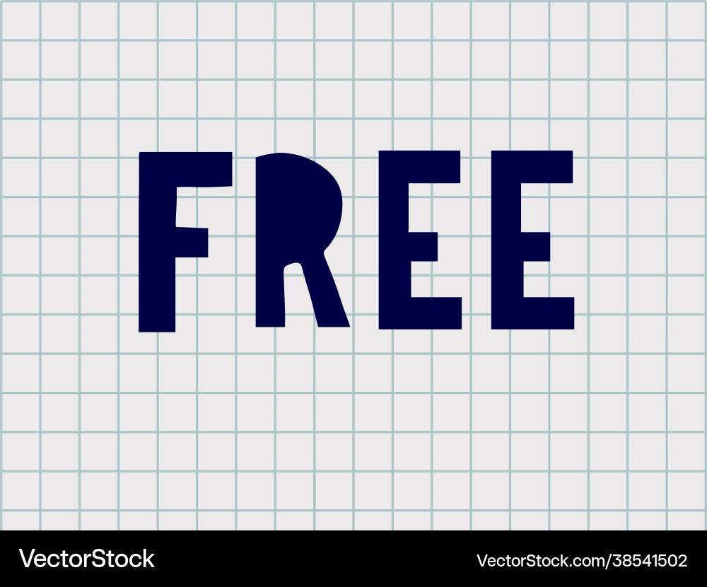 Free hand written lettering calligraphy font Vector Image