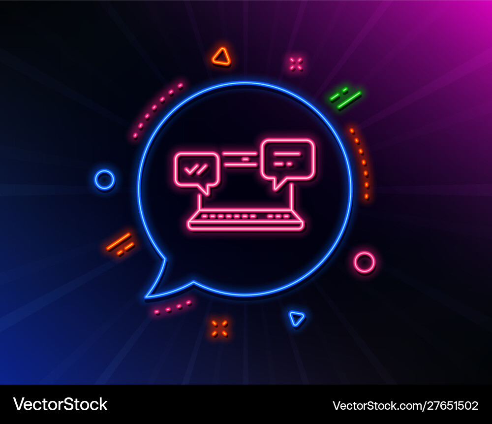 Internet messages icon chat or conversation Internet messages icon chat or conversation vector image