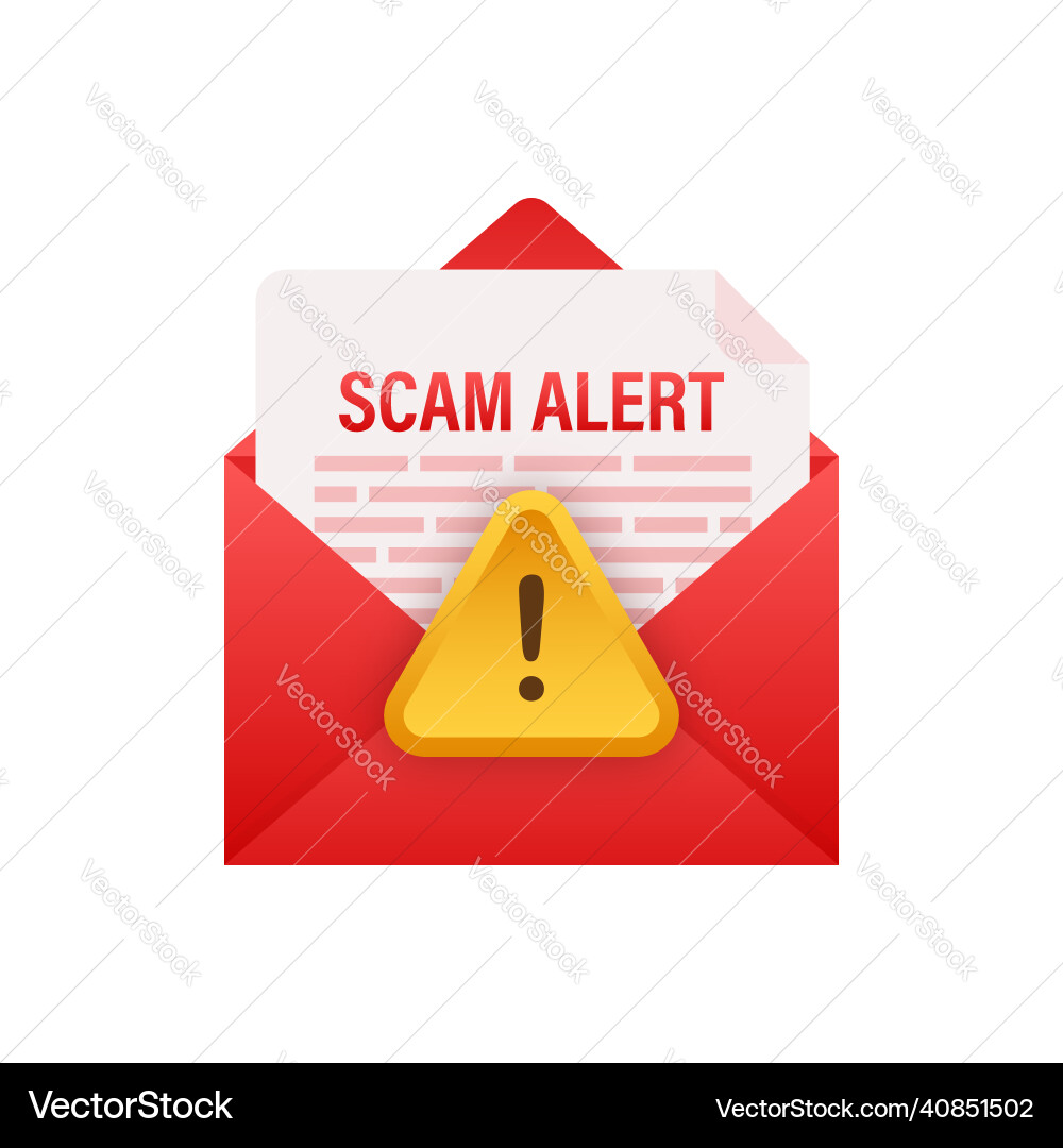 Scam Alarm Hacker Angriff und Web-Sicherheit Scam Alarm Hacker Angriff und Web-Sicherheit vektorbild
