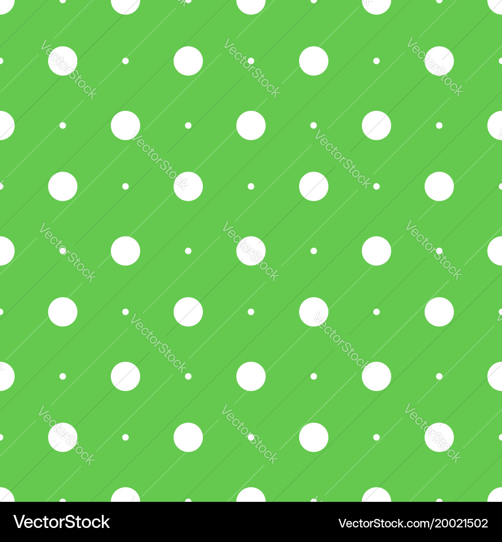 Seamless dots pattern vector image