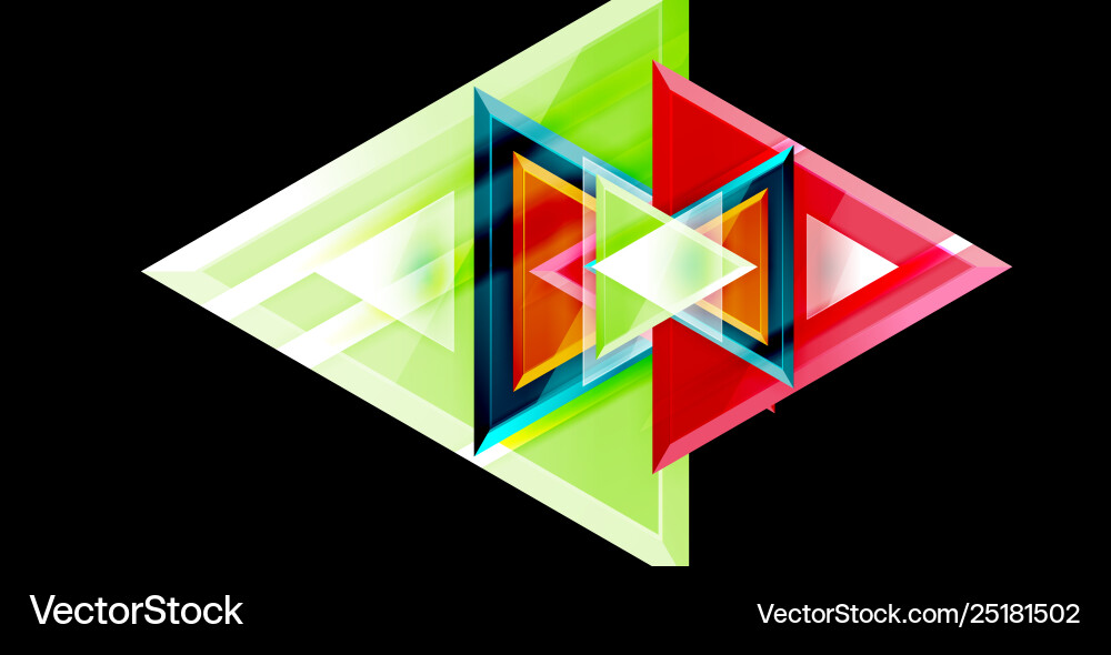 Triangle abstract background Triangle abstract background Vector Image