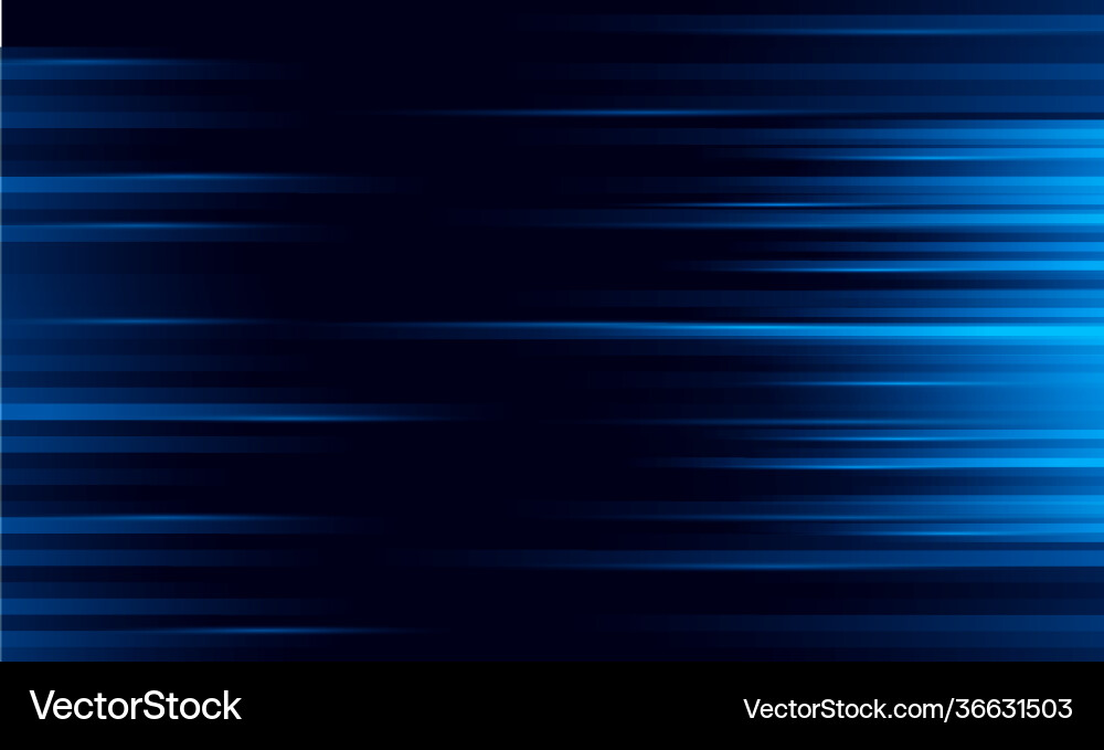 Abstract blue background with light diagonal lines vector image