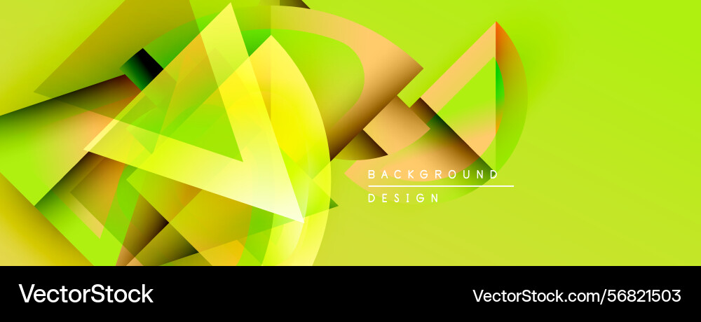 Abstract geometric shapes overlap creating Abstract geometric shapes overlap creating vector image