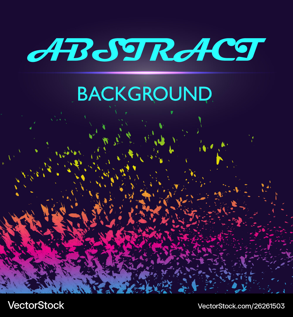 Dynamic abstract scattering particles background Dynamic abstract scattering particles background vector image