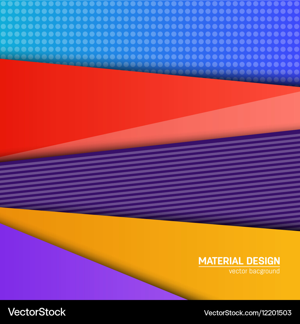 Material design background abstract vector image