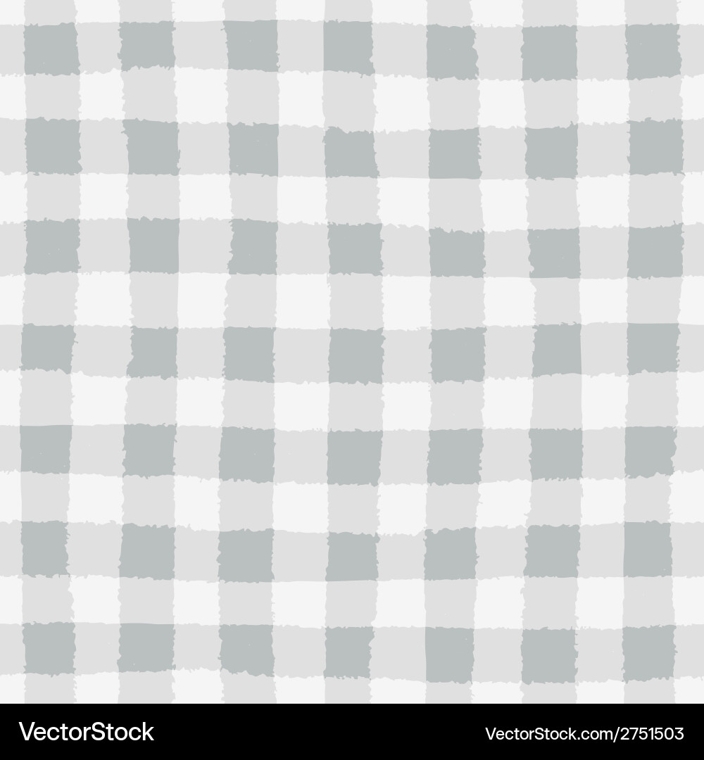 Seamless pattern with checkered geometric texture Vector Image