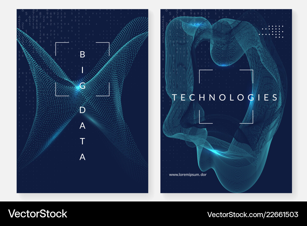 Visualization background technology for big data Visualization background technology for big data vector image