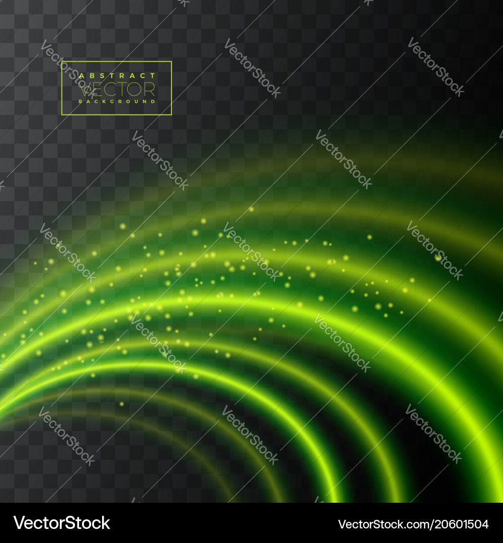 Abstract light effect texture on transparent vector image