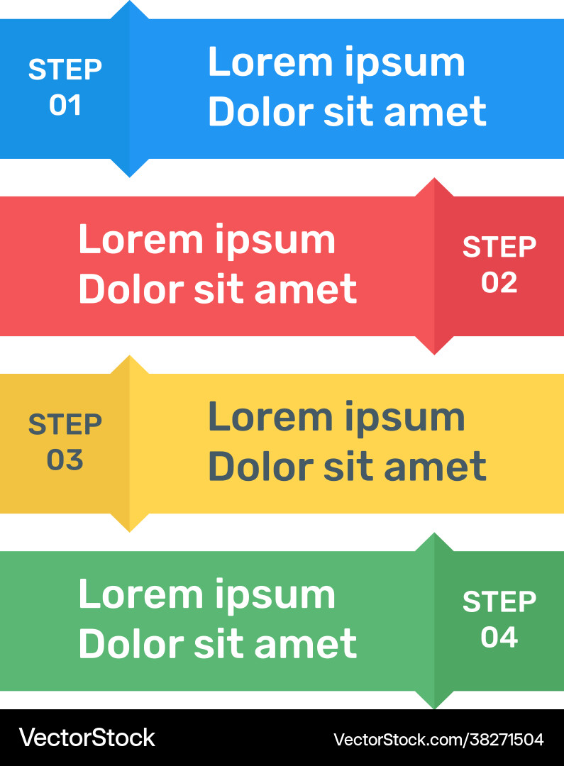 Multi labels graph vector image