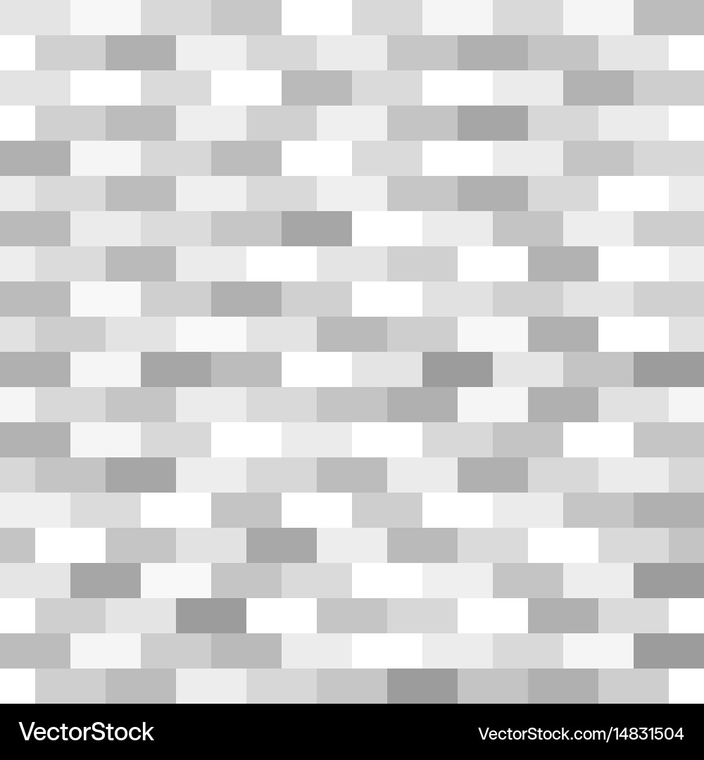 Rectangle pattern seamless brick background vector image