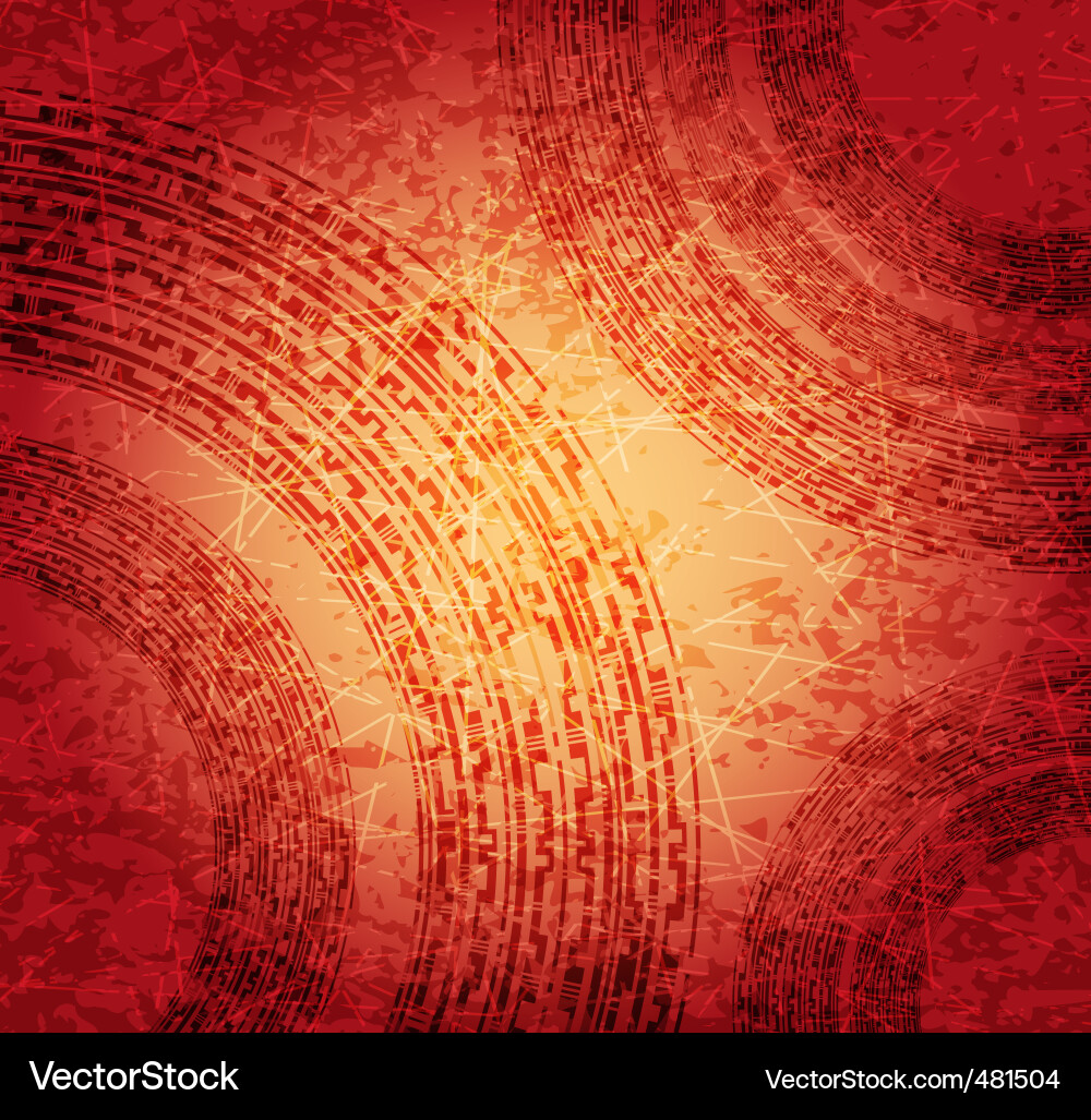 Red Grunge Texture Background Vector Image