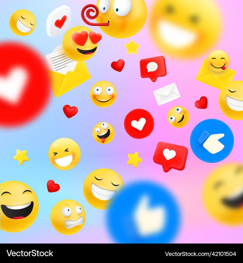Social network communication concept Social network communication concept vector image