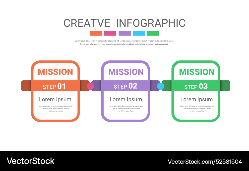 Template for cycle diagram graph presentation Template for cycle diagram graph presentation vector image