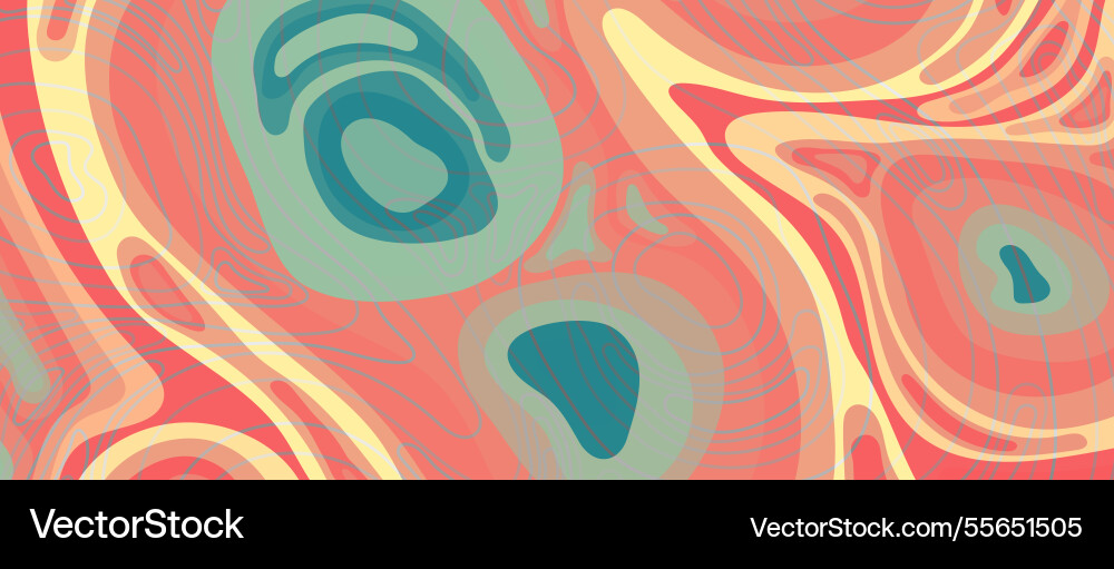 Abstract topographic contour in lines and contours Abstract topographic contour in lines and contours vector image
