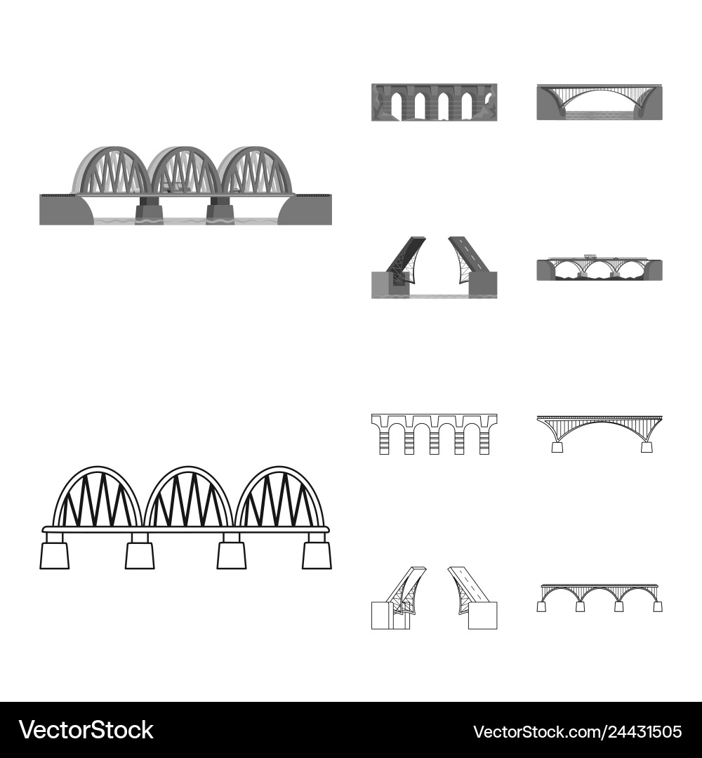 Isolated object of connection and design sign Isolated object of connection and design sign vector image