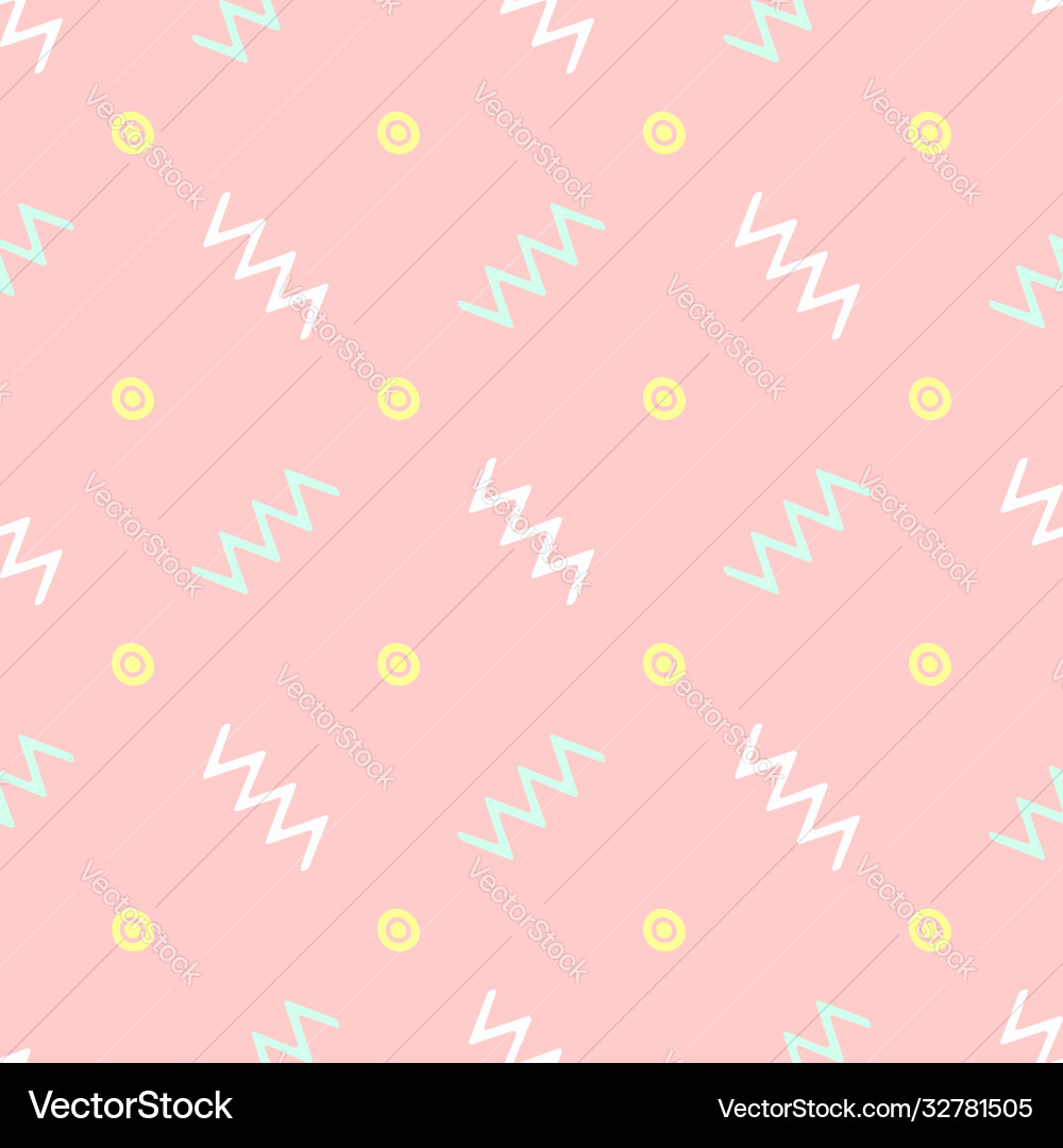 Simple seamless pattern with repeating zigzags Simple seamless pattern with repeating zigzags vector image