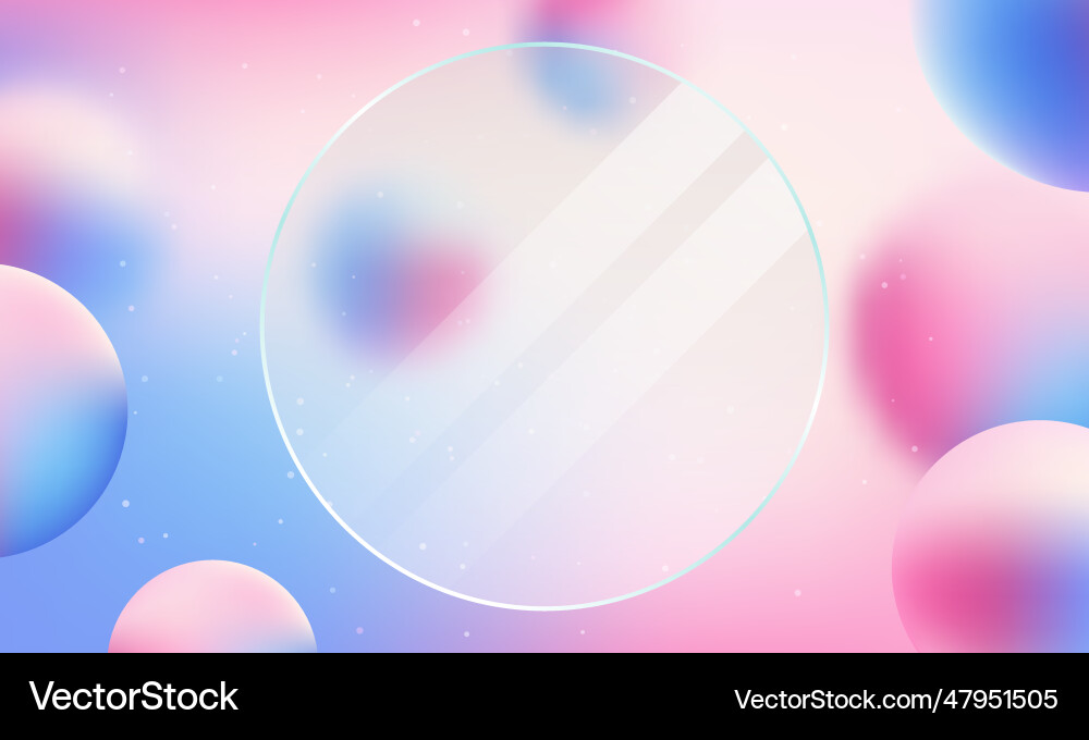 Soft colored abstract background vector image