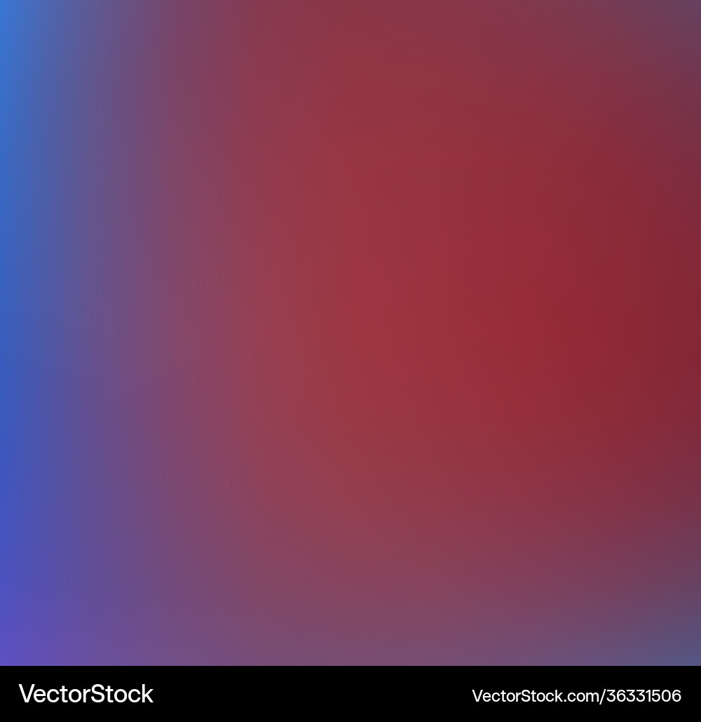Abstract dark red blurred gradient background Vector Image