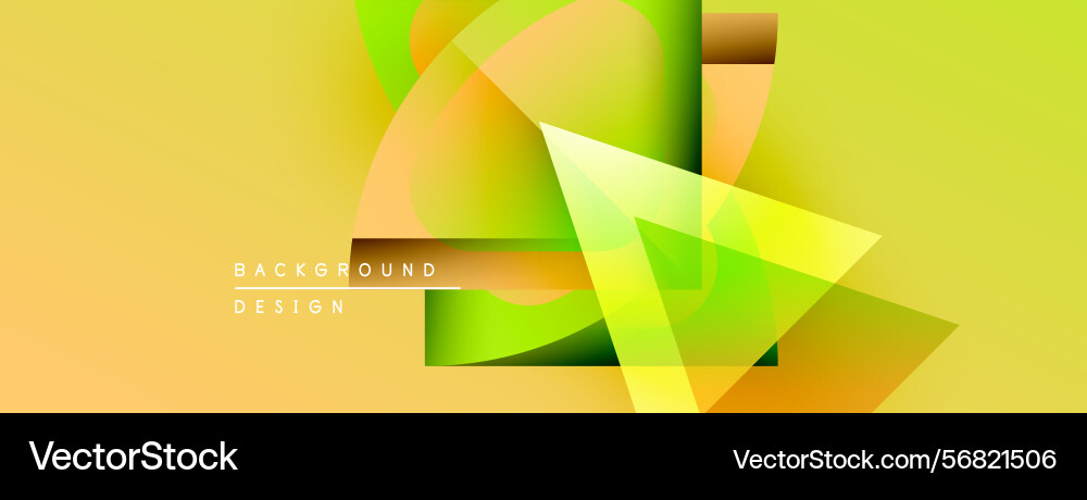 Abstract geometric shapes overlap creating Abstract geometric shapes overlap creating vector image