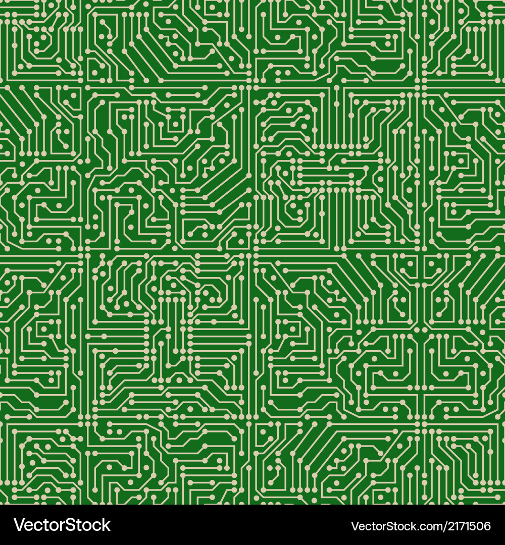 Electronic Circuit Pattern vector image