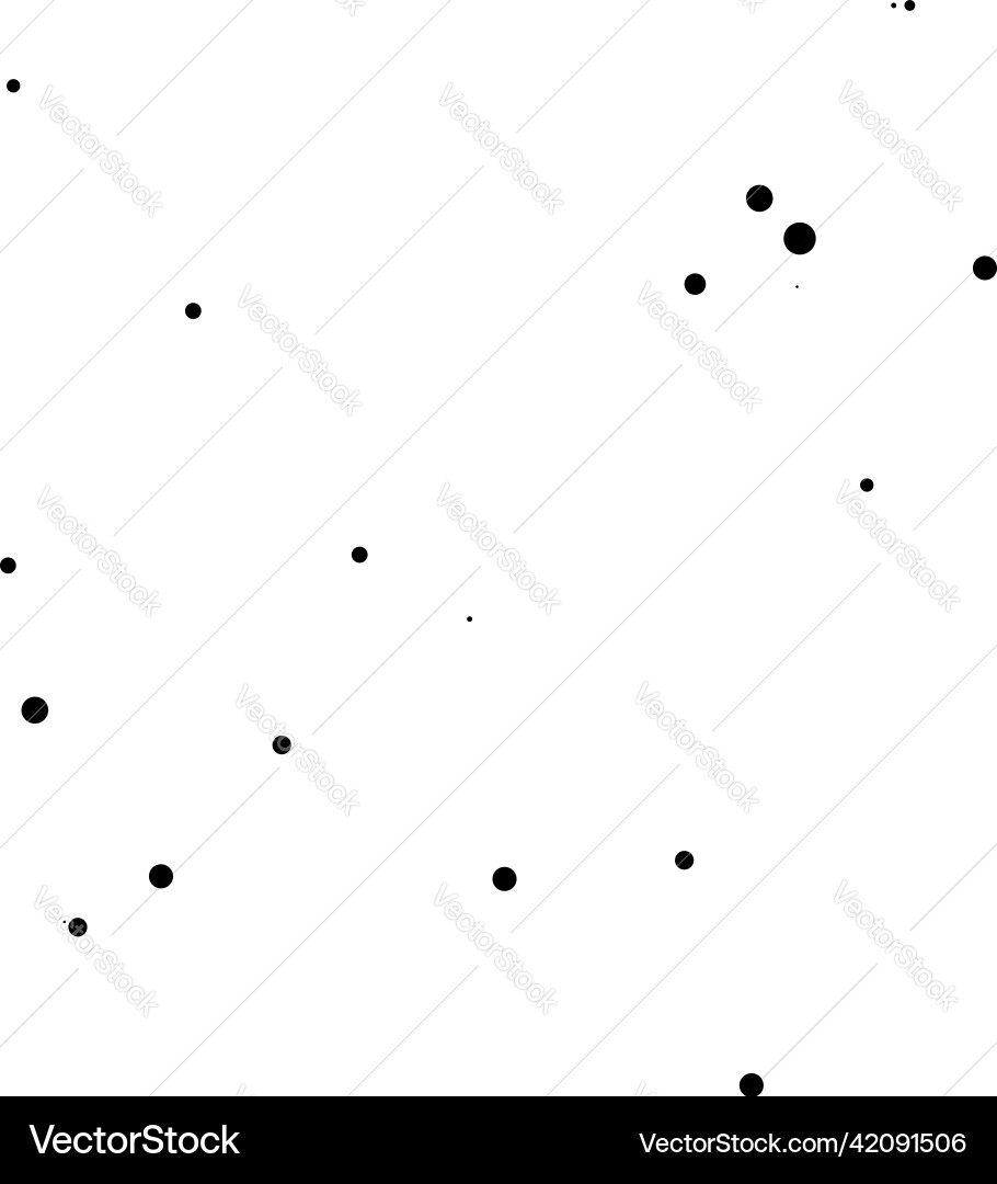 Random dots circles pattern polka vector image