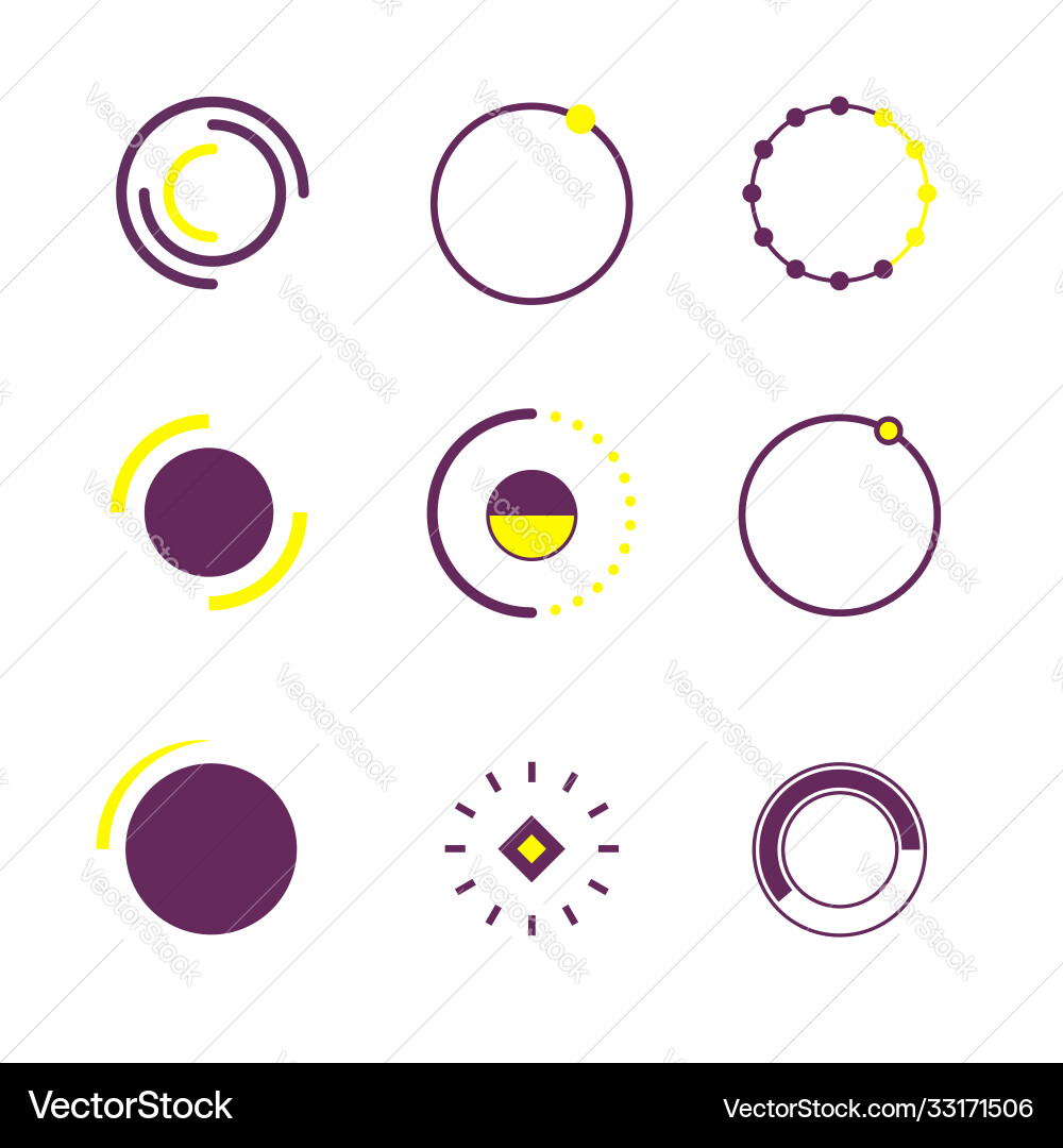 Web progress loader interface icon bar load sign Web progress loader interface icon bar load sign vector image