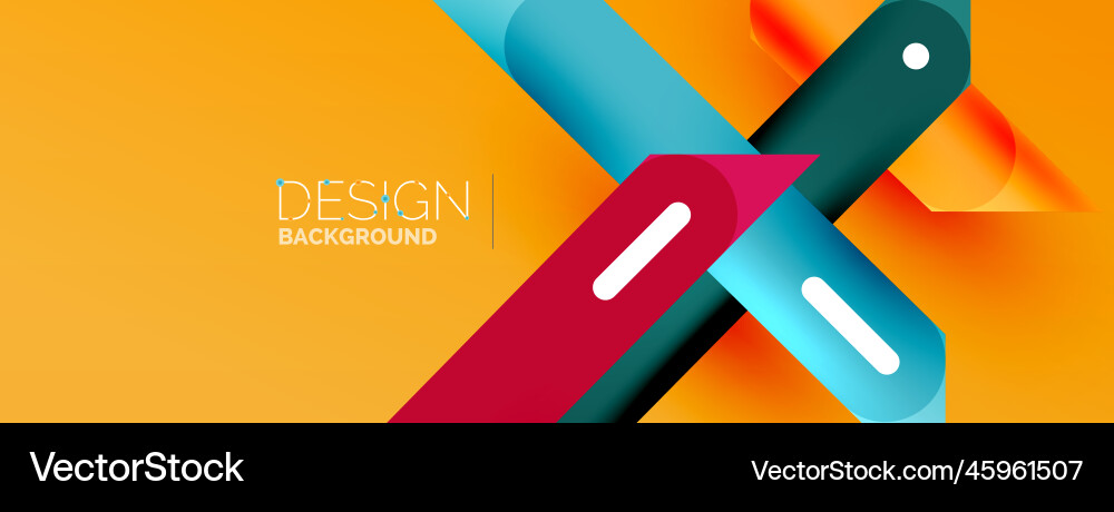 Background overlapping lines dynamic vector image