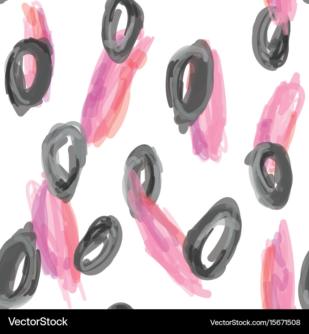 Abstract Brushstroke Pattern vector image