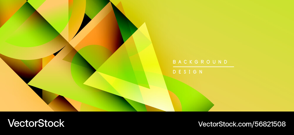 Abstract geometric shapes overlap creating Abstract geometric shapes overlap creating vector image