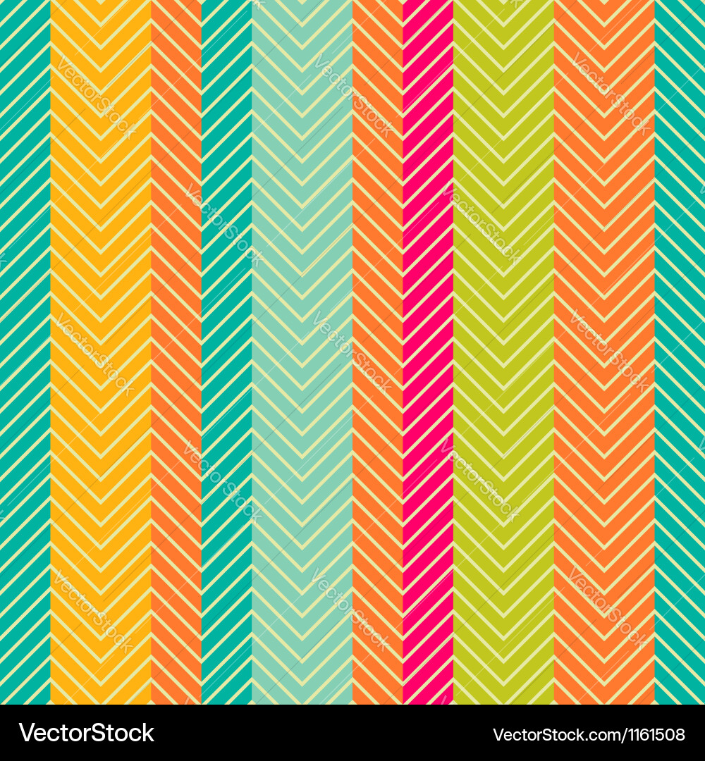 Retro Herringbone Pattern vector image