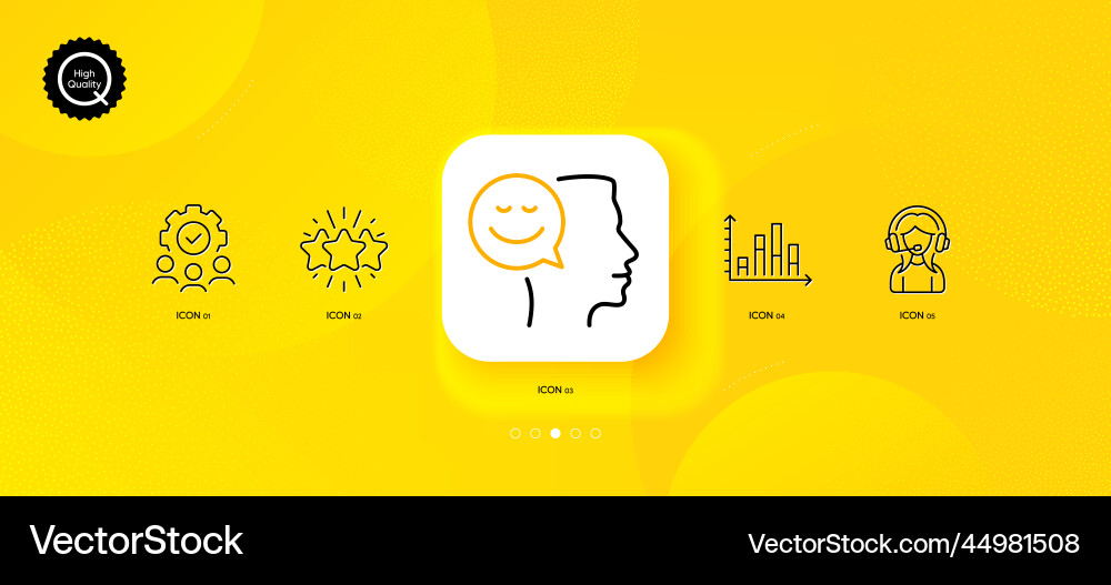 Teamwork diagram graph and support minimal line Teamwork diagram graph and support minimal line vector image