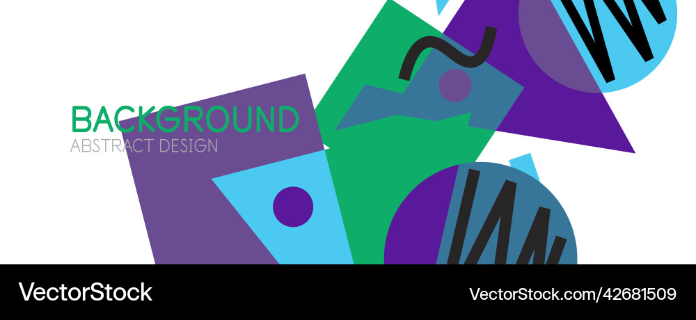 Abstract background with blocks lines geometric Abstract background with blocks lines geometric vector image