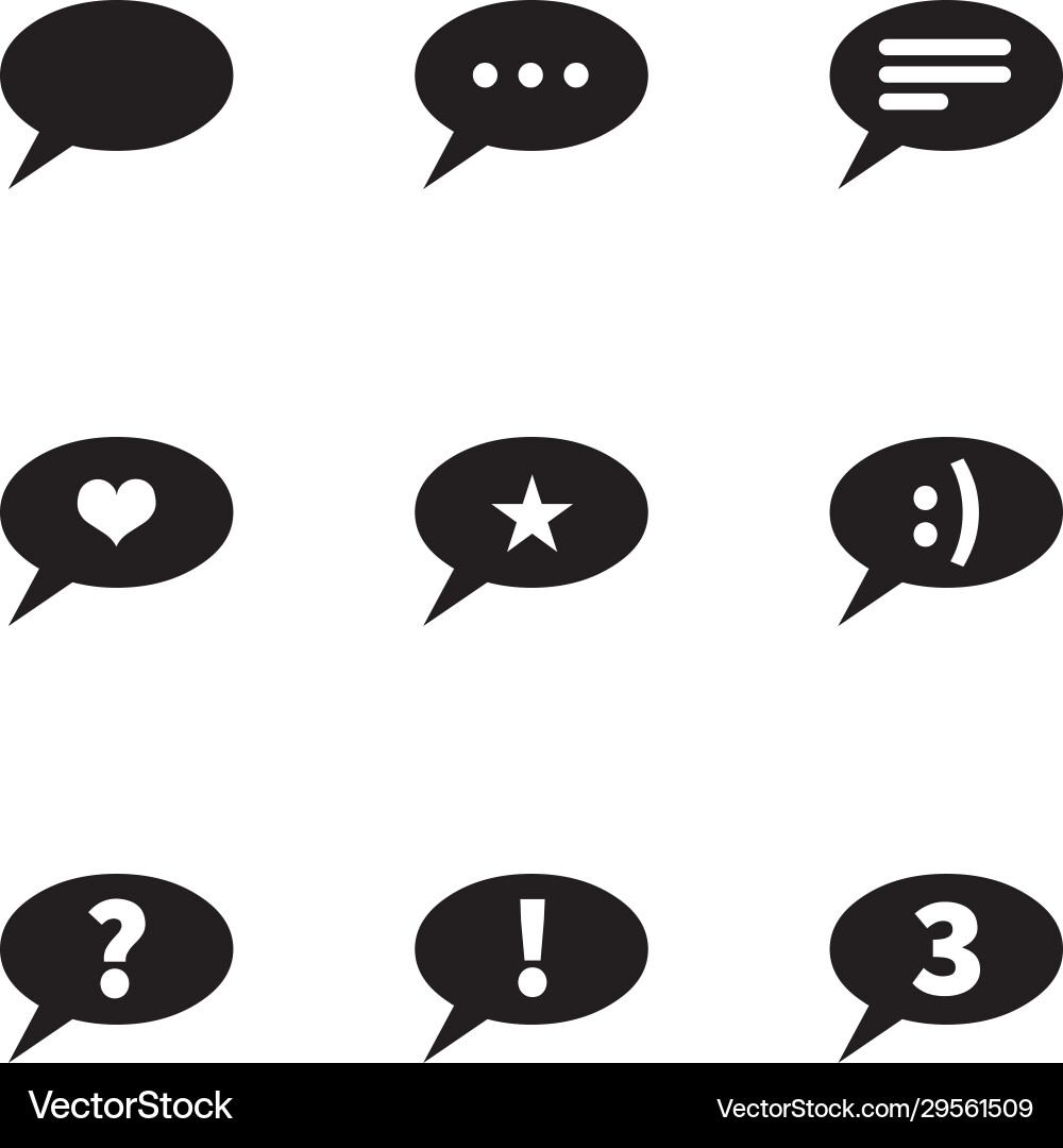 Set bubbles icons with different concepts Set bubbles icons with different concepts vector image