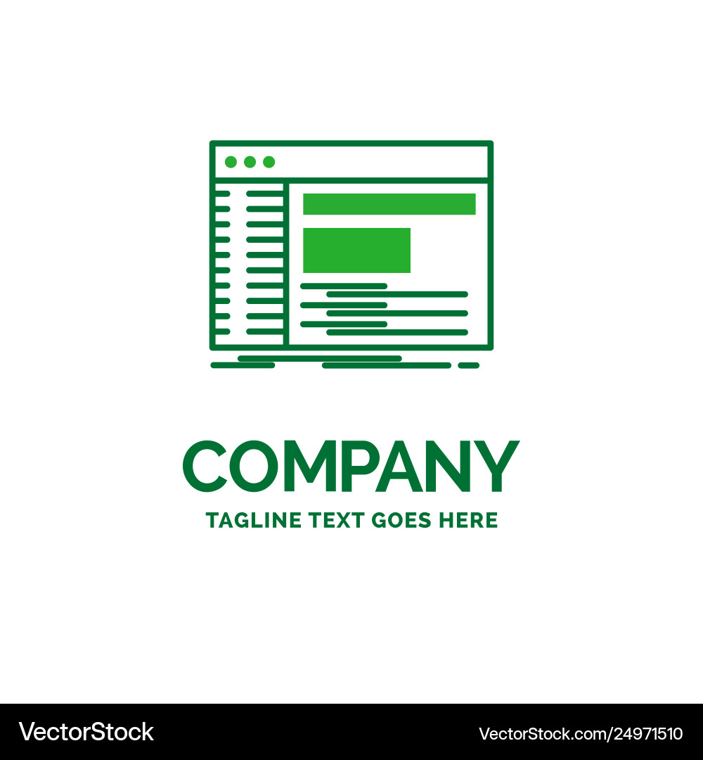 Admin console panel root software flat business Vector Image