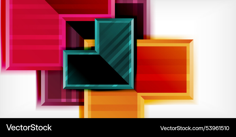 Arrow symbols created with 3d effects and line Vector Image
